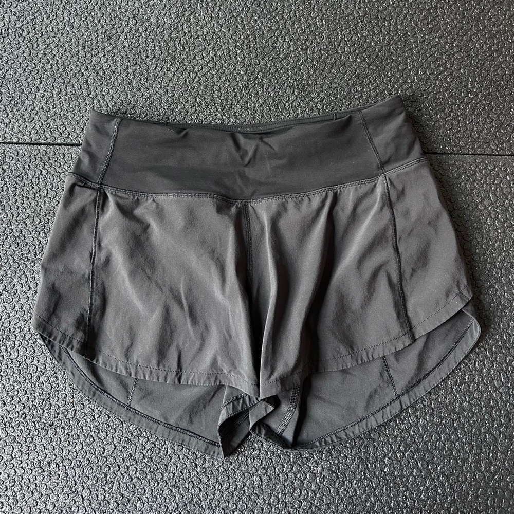 Lululemon Black Speed Up Shorts